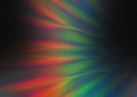 Dark Multicolor, Rainbow vector modern bokeh pattern.