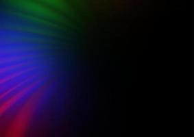 Dark Multicolor, Rainbow vector abstract bright background.