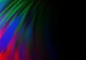 Dark Multicolor, Rainbow vector abstract bright template.