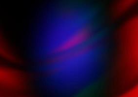 Dark Multicolor, Rainbow vector blurred shine abstract pattern.