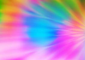 Light Multicolor, Rainbow vector glossy abstract background.