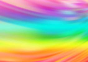 Light Multicolor, Rainbow vector glossy abstract template.