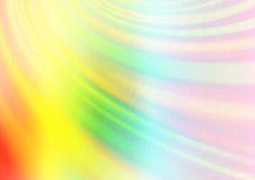 Light Multicolor, Rainbow vector glossy abstract background.