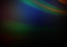 Dark Multicolor, Rainbow vector abstract blurred template.