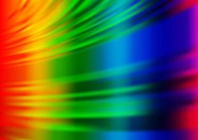 Light Multicolor, Rainbow vector blurred shine abstract pattern.