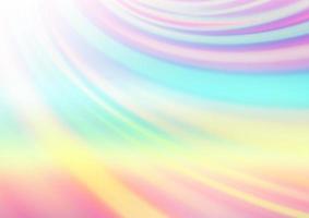 Light Multicolor, Rainbow vector blurred shine abstract pattern.