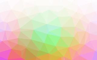 Light Multicolor, Rainbow vector abstract mosaic background.