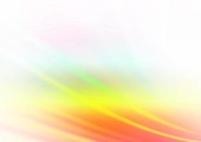 Light Multicolor, Rainbow vector abstract blurred background.