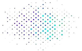Light Multicolor, Rainbow vector background with bubbles.