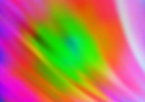 Light Multicolor, Rainbow vector background with bubble shapes.