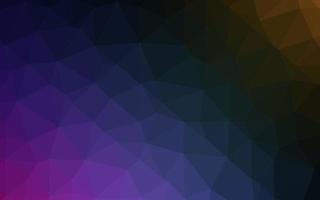 Dark Multicolor, Rainbow vector blurry triangle texture.