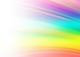 Light Multicolor, Rainbow vector glossy abstract template.