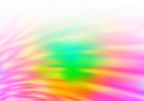 Light Multicolor, Rainbow vector blurred shine abstract background.