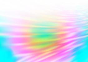 Light Multicolor, Rainbow vector glossy bokeh pattern.