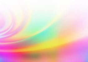 Light Multicolor, Rainbow vector blurred shine abstract background.