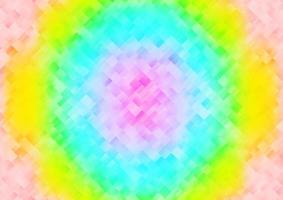 Light Multicolor, Rainbow vector pattern in square style.