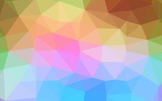 Light Multicolor, Rainbow vector blurry triangle template.