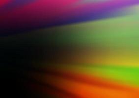 Dark Multicolor, Rainbow vector blurred and colored background.