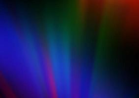 Dark Multicolor, Rainbow vector blurred and colored template.