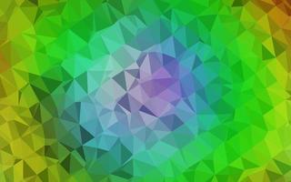 Light Multicolor, Rainbow vector blurry triangle template.