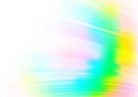 Light Multicolor, Rainbow vector blurred and colored background.