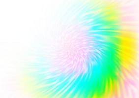 Light Multicolor, Rainbow vector blurred bright pattern.