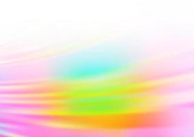 Light Multicolor, Rainbow vector blurred bright template.