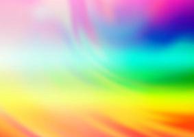 Light Multicolor, Rainbow vector modern elegant background.