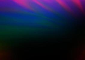 Dark Multicolor, Rainbow vector abstract blurred pattern.