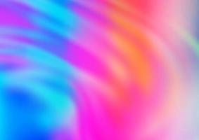 Light Multicolor, Rainbow vector abstract blurred template.