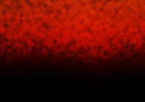 Dark Orange vector cover in polygonal style.