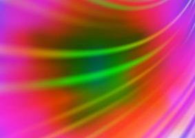 Light Multicolor, Rainbow vector abstract blurred background.