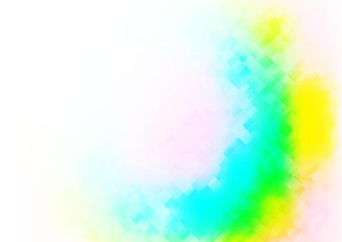 Light Multicolor, Rainbow vector texture in rectangular style.