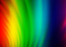 Light Multicolor, Rainbow vector glossy abstract background.