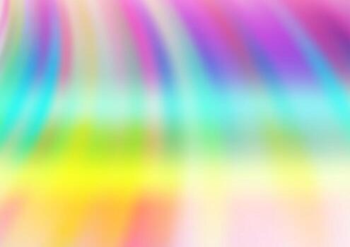 patrón de vector de arco iris multicolor claro con formas de lava.