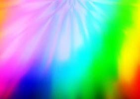 Light Multicolor, Rainbow vector abstract blurred template.