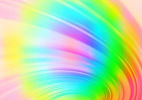 Light Multicolor, Rainbow vector blurred background.