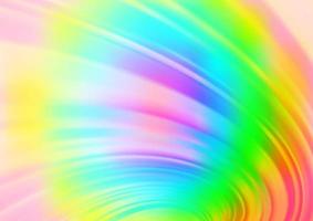 Light Multicolor, Rainbow vector blurred background.