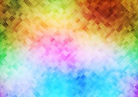 Light Multicolor, Rainbow vector cover in polygonal style.