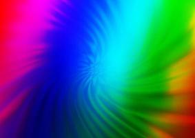 Light Multicolor, Rainbow vector glossy abstract background.