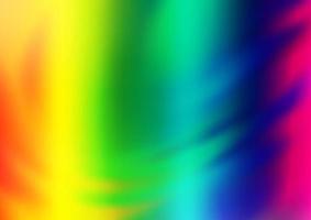 Light Multicolor, Rainbow vector glossy bokeh pattern.