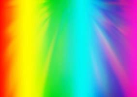 Light Multicolor, Rainbow vector blurred shine abstract template.