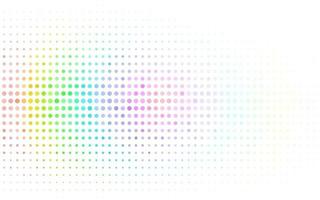 Light Multicolor, Rainbow vector template with circles.