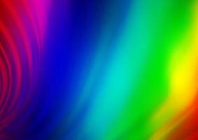 Light Multicolor, Rainbow vector blurred shine abstract background.