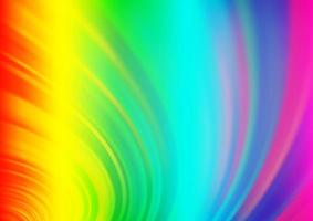 Light Multicolor, Rainbow vector modern elegant background.