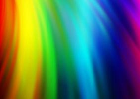 Light Multicolor, Rainbow vector pattern with liquid shapes.