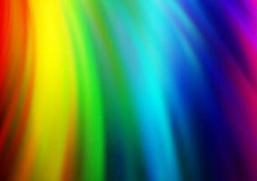 Light Multicolor, Rainbow vector pattern with liquid shapes.