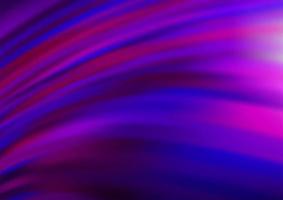 Light Purple vector pattern with lines, ovals.