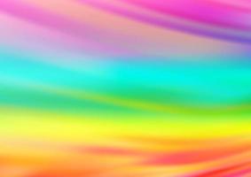 Light Multicolor, Rainbow vector blurred shine abstract background.