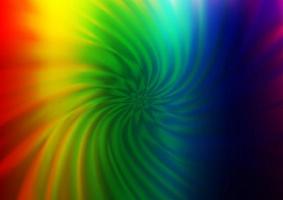 Light Multicolor, Rainbow vector abstract blurred background.